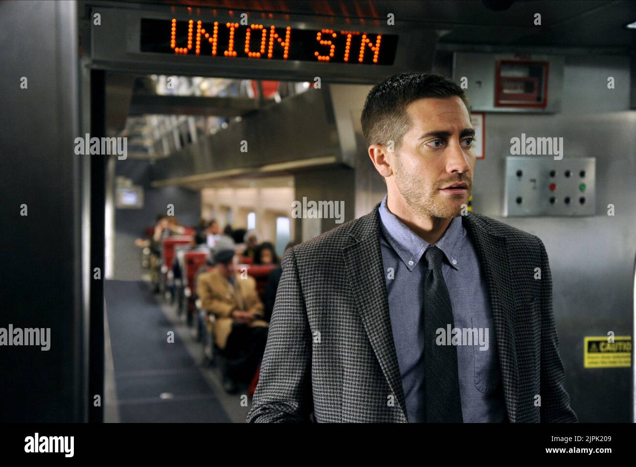 Jake gyllenhaal source code 2011 stock photo alamy