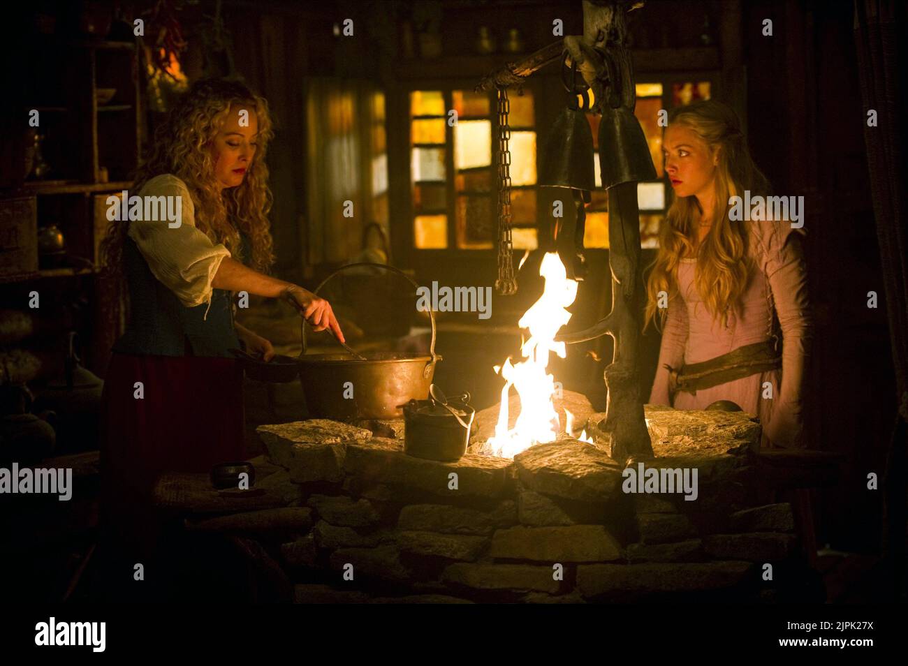 VIRGINIA MADSEN, AMANDA SEYFRIED, RED RIDING HOOD, 2011 Stock Photo