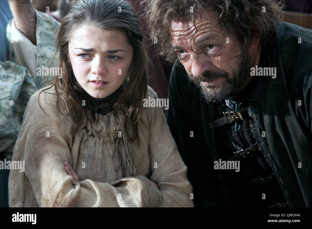 WILLIAMS,MAGEE, GAME OF THRONES, 2011 Stock Photo