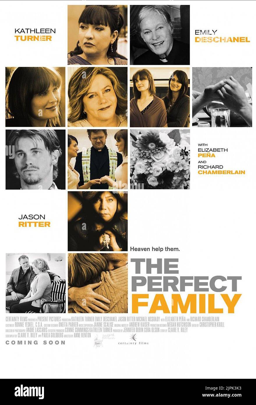 MOVIE POSTER, THE PERFECT FAMILY, 2011 Stock Photo