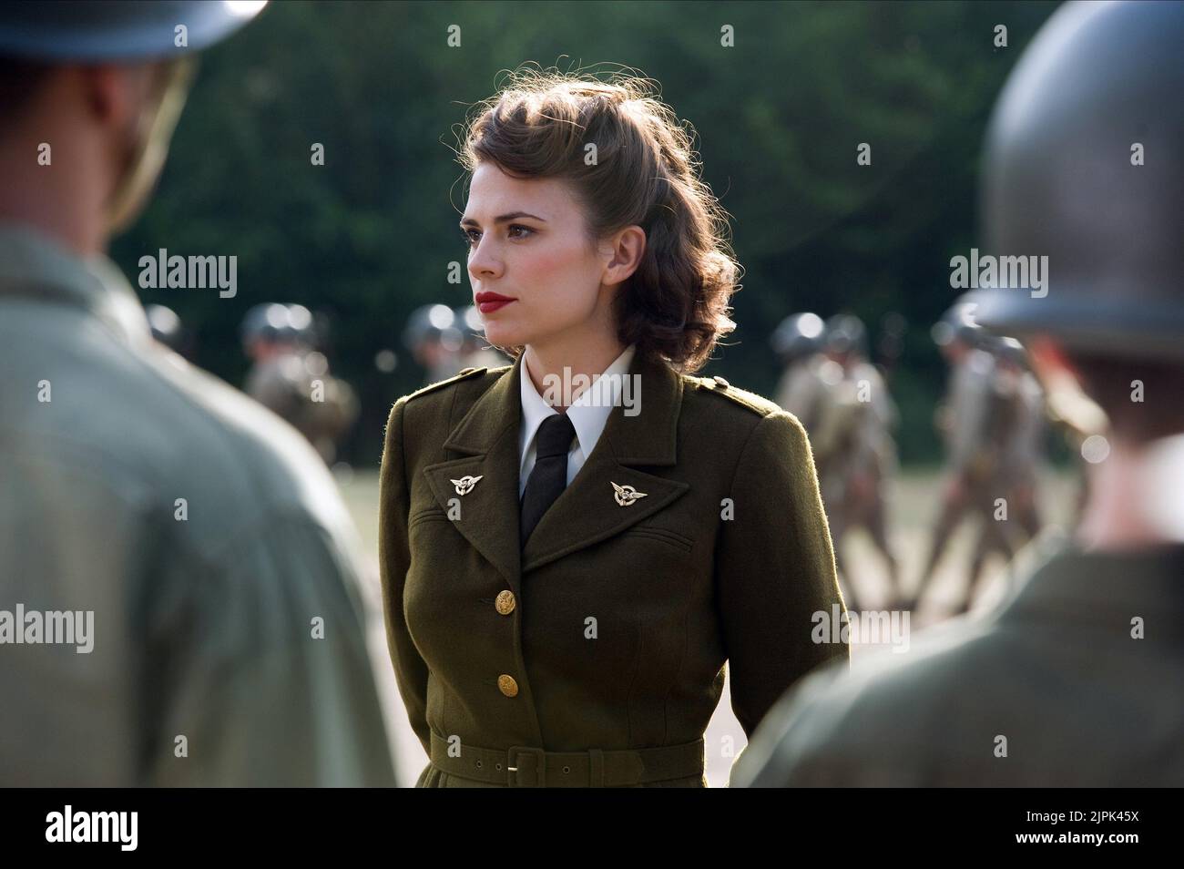 HAYLEY ATWELL, CAPTAIN AMERICA: THE FIRST AVENGER, 2011 Stock Photo