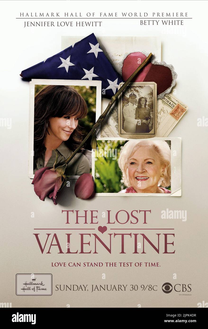 JENNIFER LOVE HEWITT, BETTY WHITE POSTER, THE LOST VALENTINE, 2011 Stock Photo Alamy
