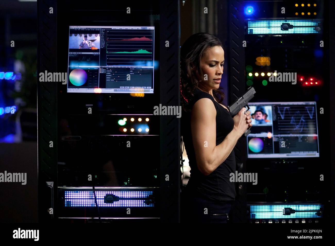 Paula Patton Mission Impossible Car Scene