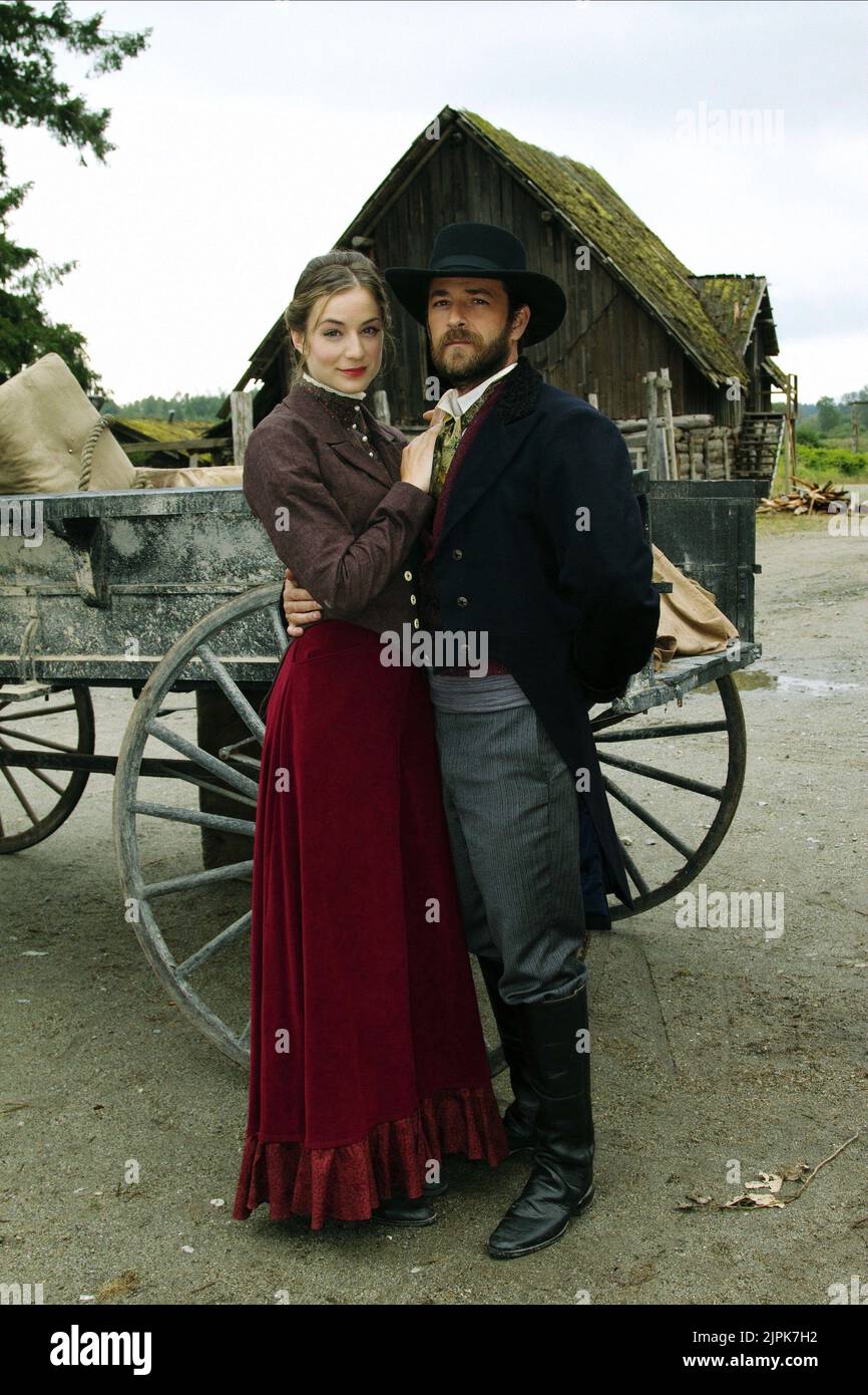 LARA GILCHRIST, LUKE PERRY, GOODNIGHT FOR JUSTICE, 2011 Stock Photo Alamy