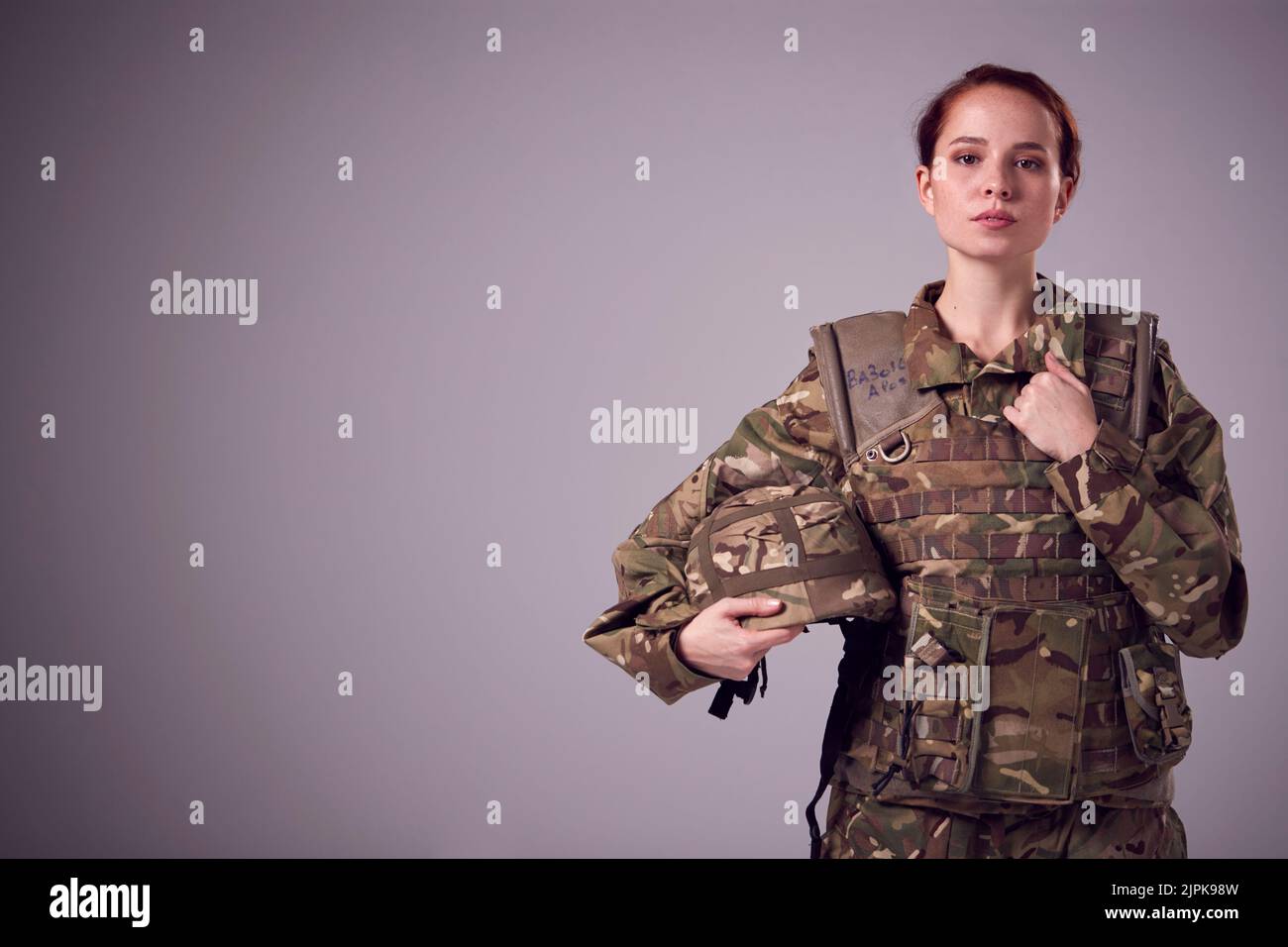 military, soldier, army, camouflage clothing, berufsporträt, militaries, troops, soldiers, armies Stock Photo