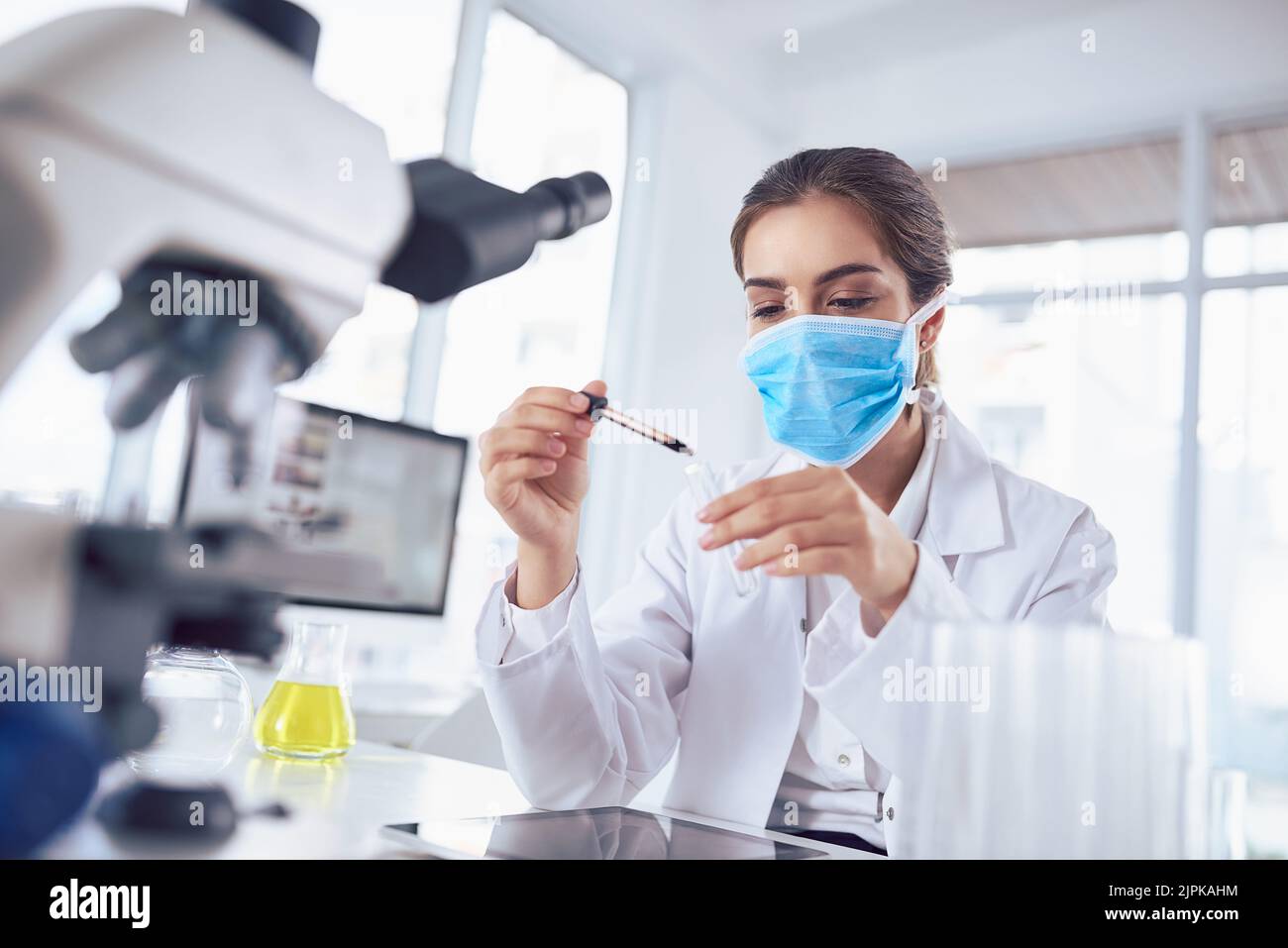 Laboratory experiment hi-res stock photography and images - Alamy