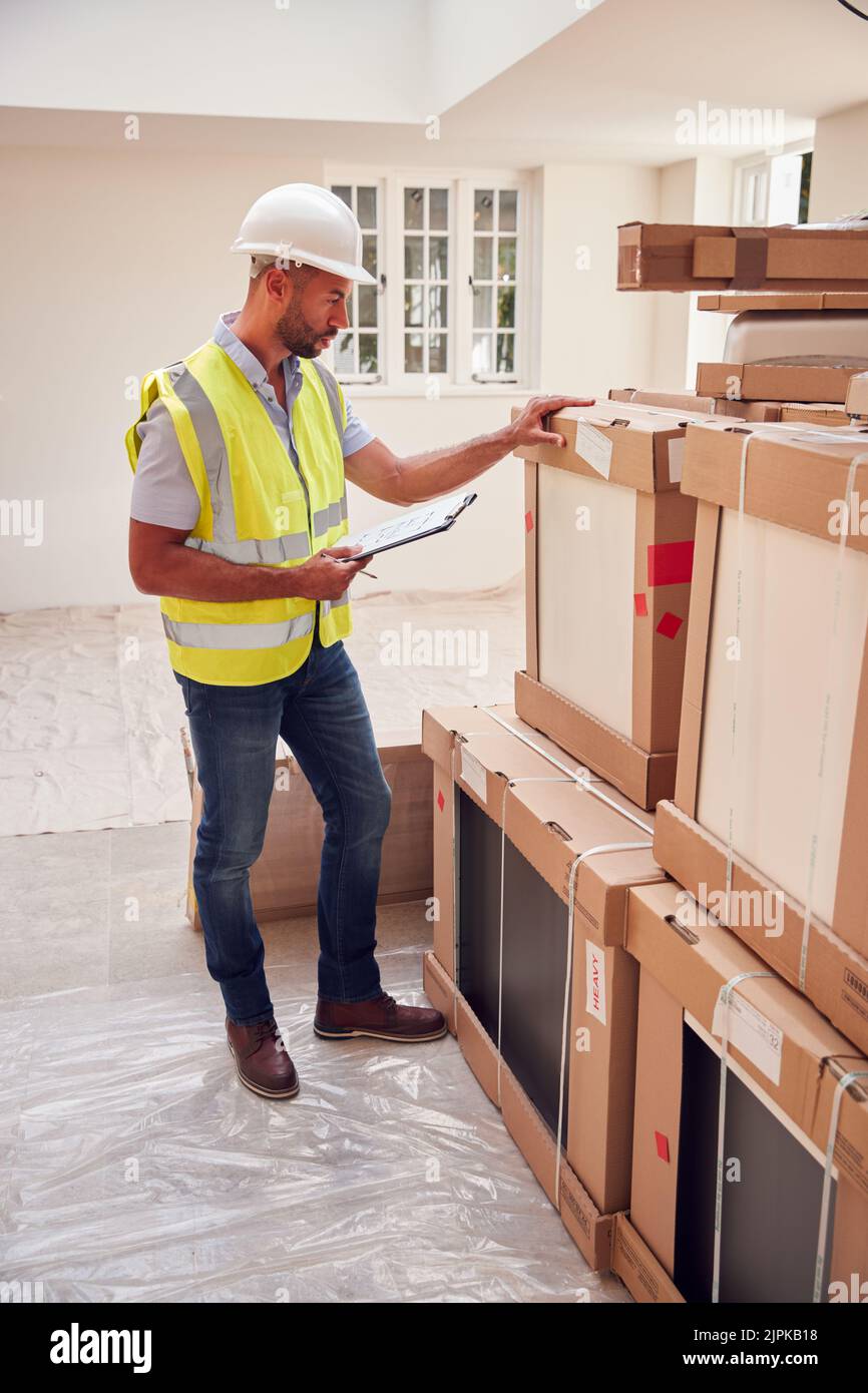 construction site, construction material, inspection, delivery