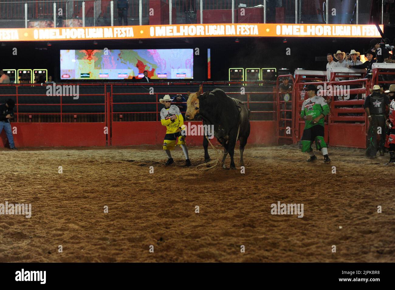 Barrtos Rodeo Barretos, Sao Paulo, Brasil. 18th Aug, 2022. (INT) Festa do Peao de ...