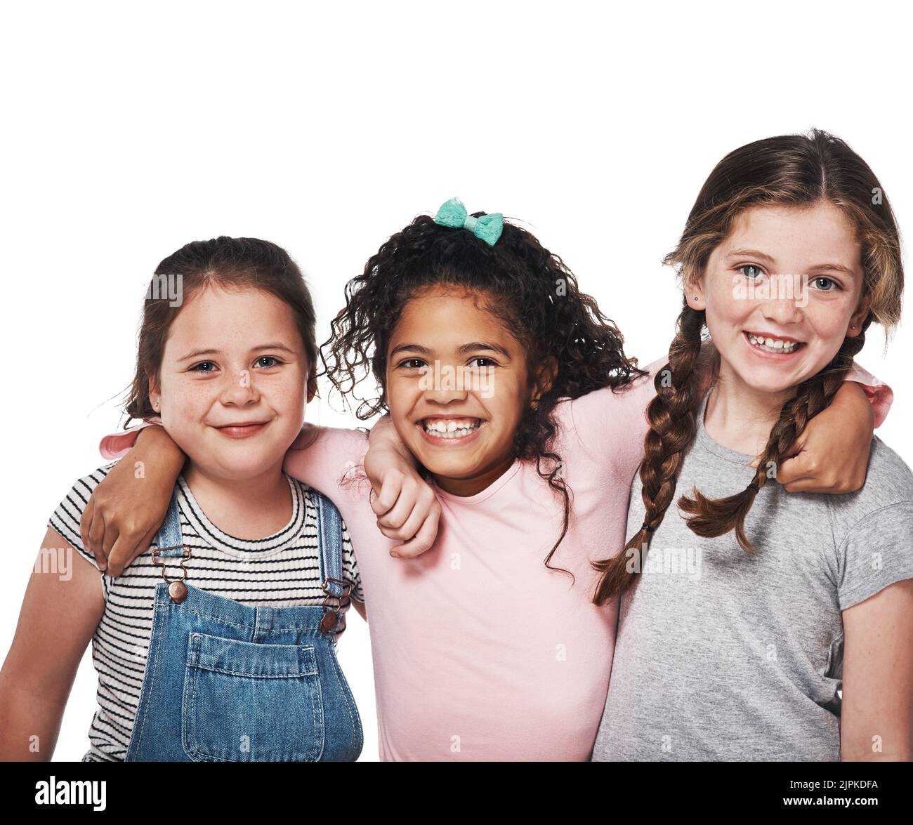Best friends make you feel your best. Studio portrait of a group of