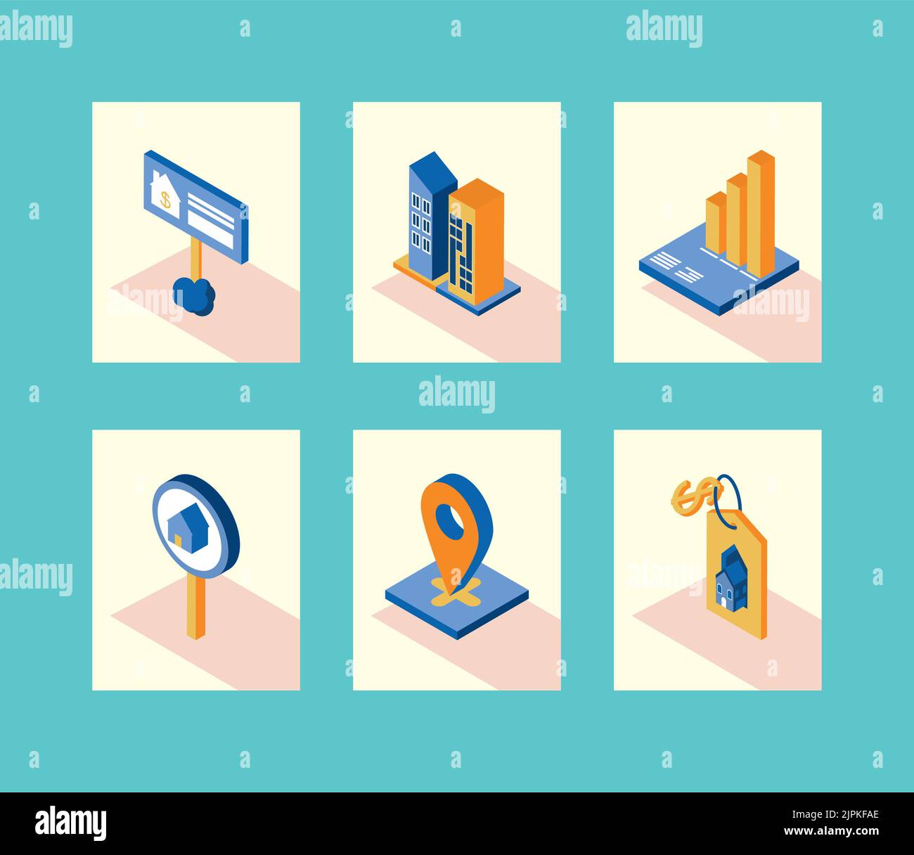 set of real estate Stock Vector Image & Art - Alamy