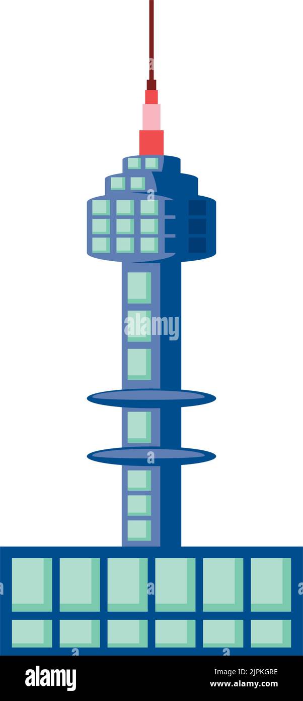 Namsan tower in korea Stock Vector Image & Art - Alamy