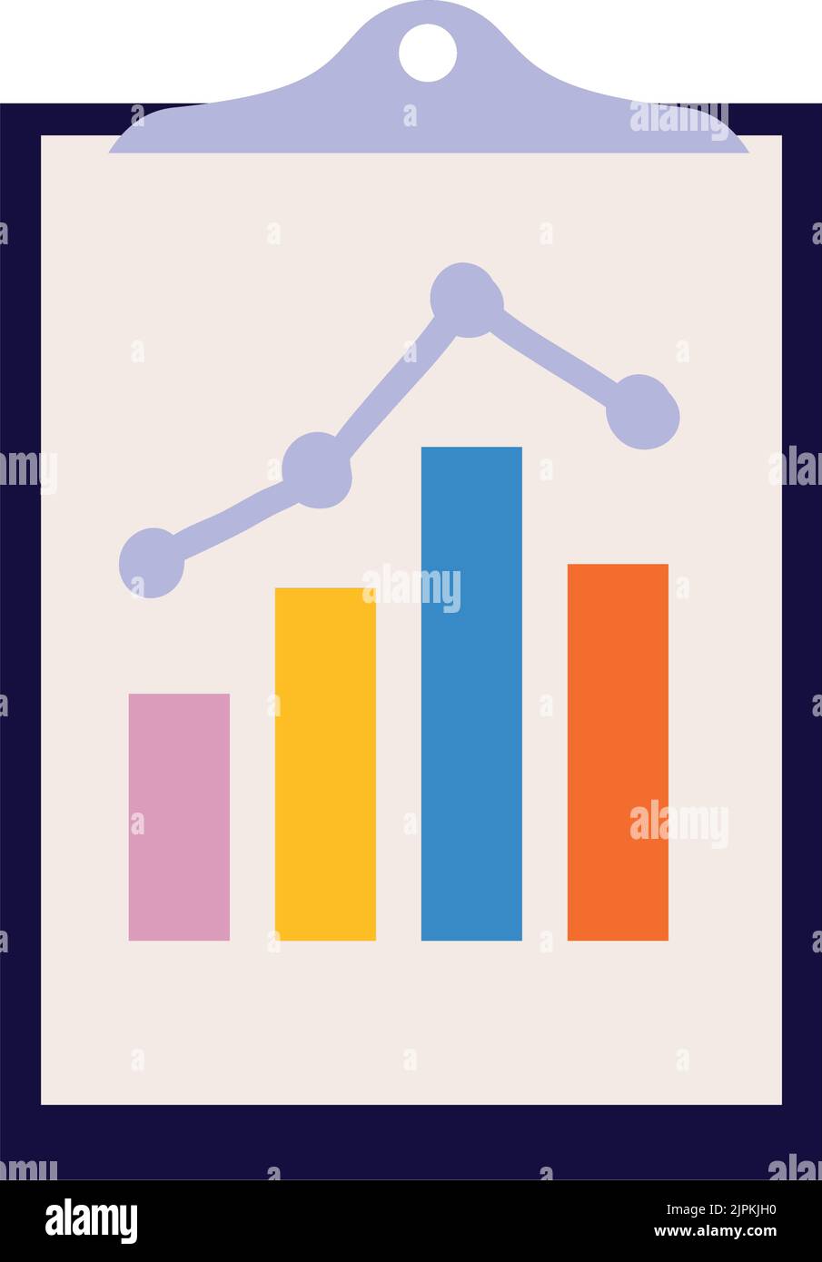 Document file statistics bars hi-res stock photography and images - Alamy