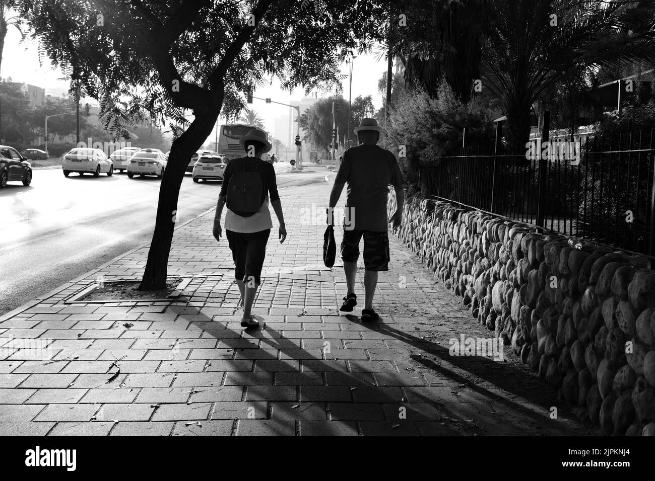Black couple car road Black and White Stock Photos & Images - Alamy