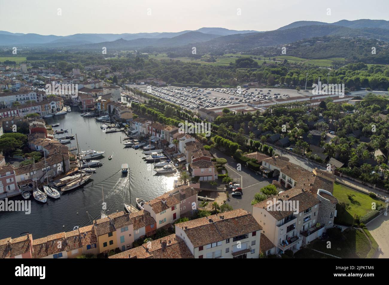Grimaud aerial view hi-res stock photography and images - Alamy