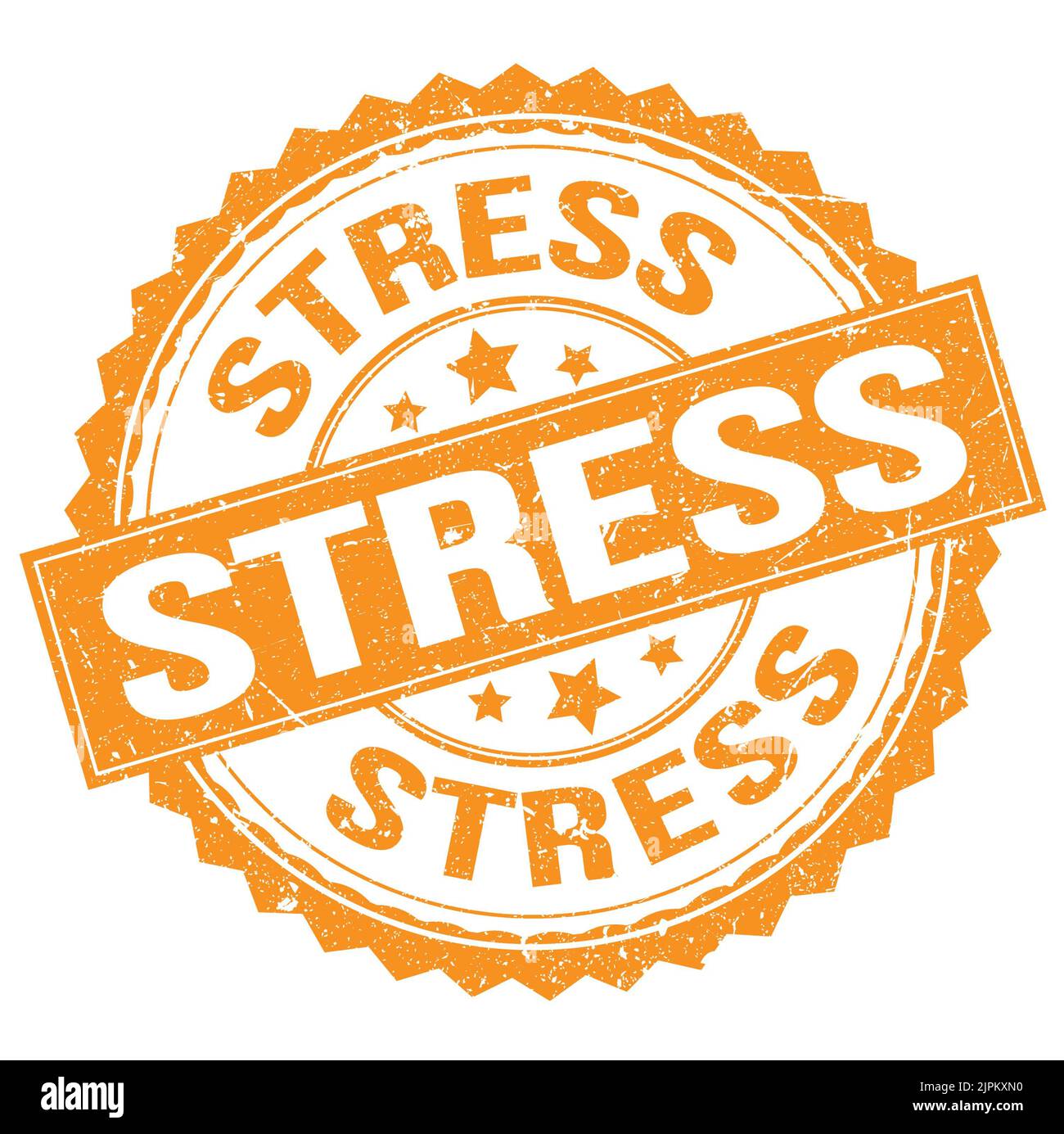 Stressed Colorfull Sign STRESS text written on orange round stamp sign Stock Photo - Alamy