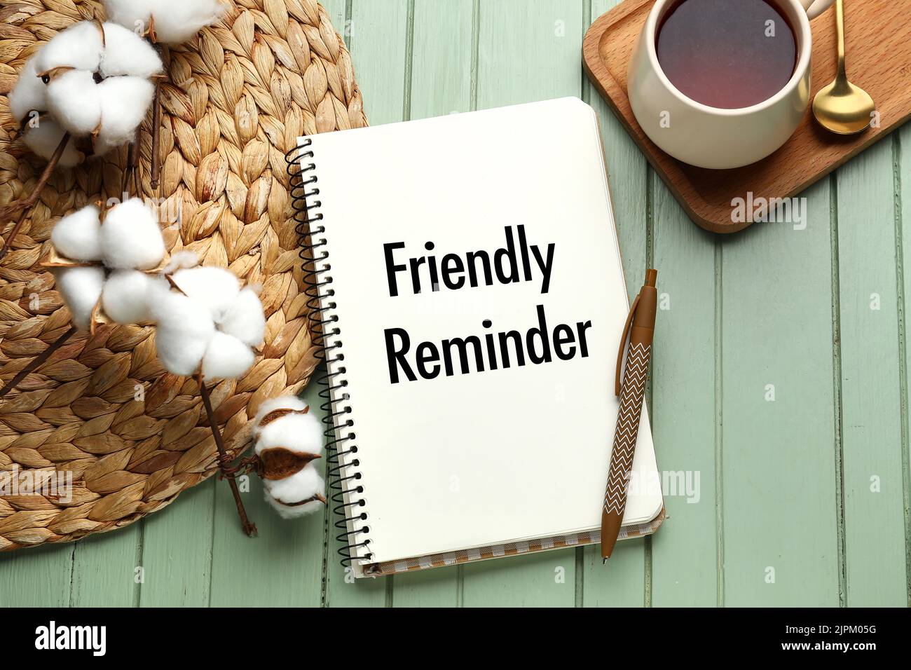 Friendly reminder hi-res stock photography and images - Alamy