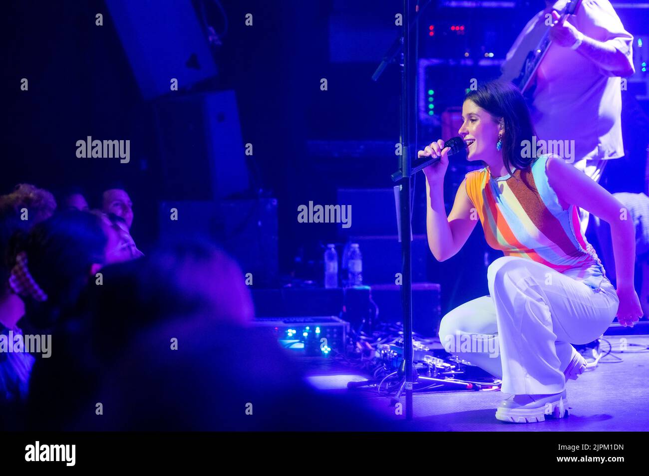 Copenhagen, Denmark. 18th Aug, 2022. The Swedish singer and songwriter Léon performs a live concert at Pumpehuset in Copenhagen. (Photo Credit: Gonzales Photo/Alamy Live News Stock Photo