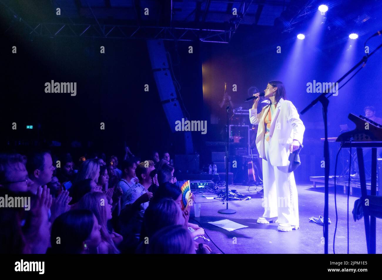 Copenhagen, Denmark. 18th Aug, 2022. The Swedish singer and songwriter Léon performs a live concert at Pumpehuset in Copenhagen. (Photo Credit: Gonzales Photo/Alamy Live News Stock Photo