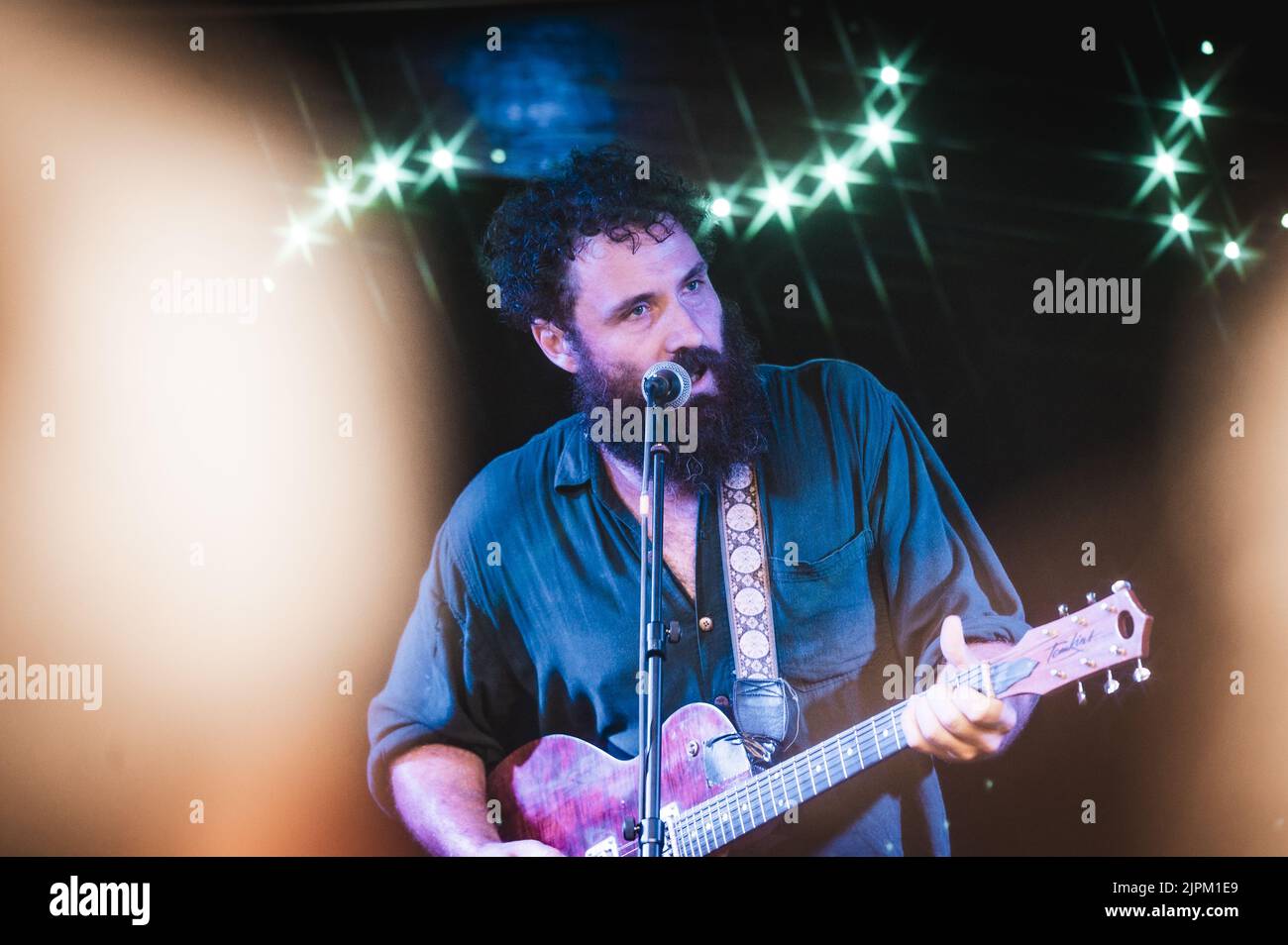 Copenhagen, Denmark. 18th Aug, 2022. The Australian country singer and songwriter William Crighton performs a live concert at Byhaven by Pumpehuset in Copenhagen. (Photo Credit: Gonzales Photo/Alamy Live News Stock Photo