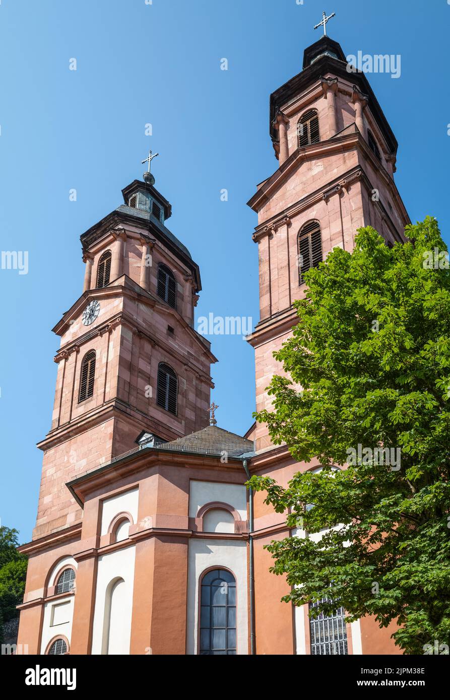 Germany, Miltenberg, the catholic St. James church Stock Photo