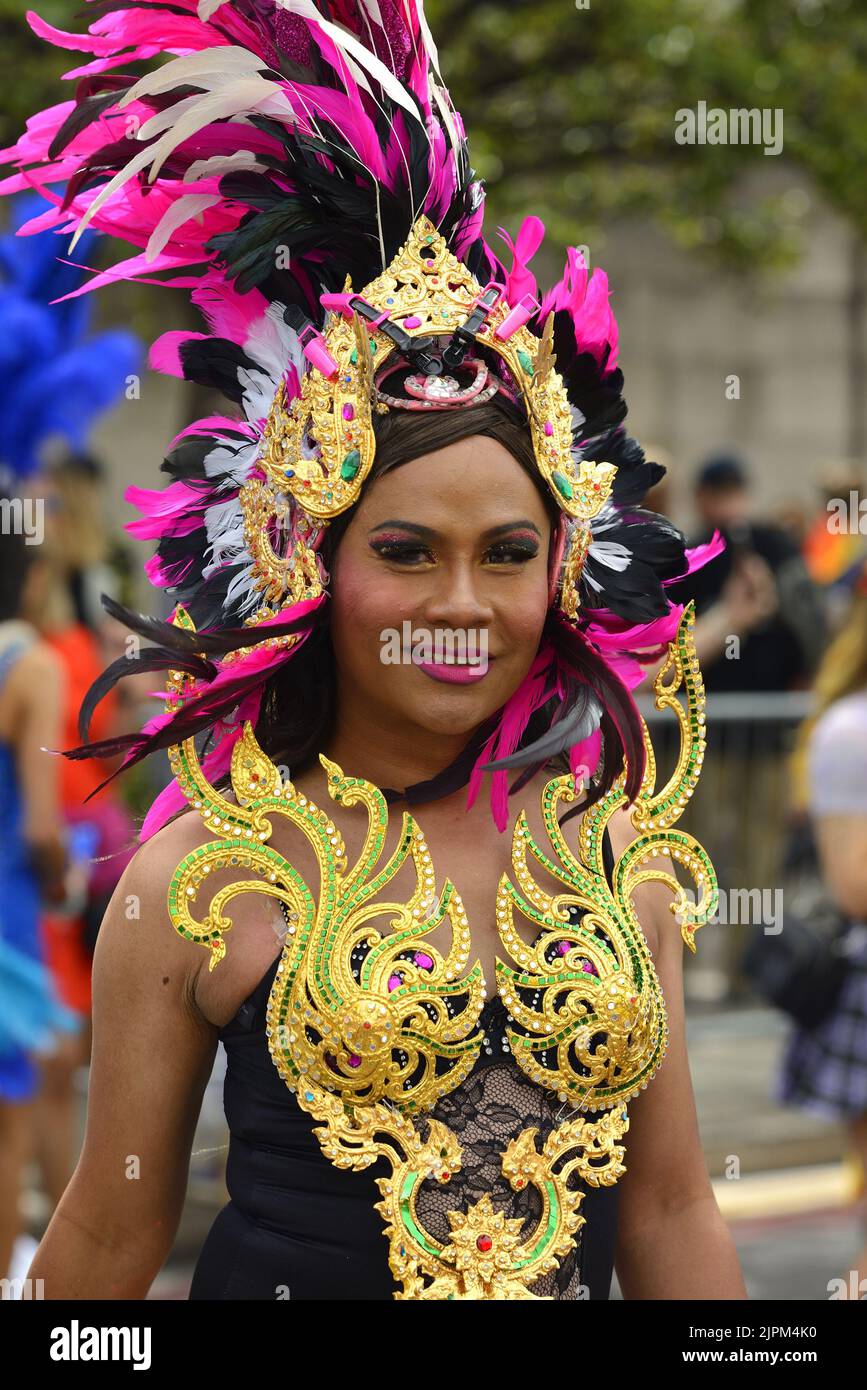 Pride in London Parade, 2nd July 2022. Drag Queen Stock Photo Alamy
