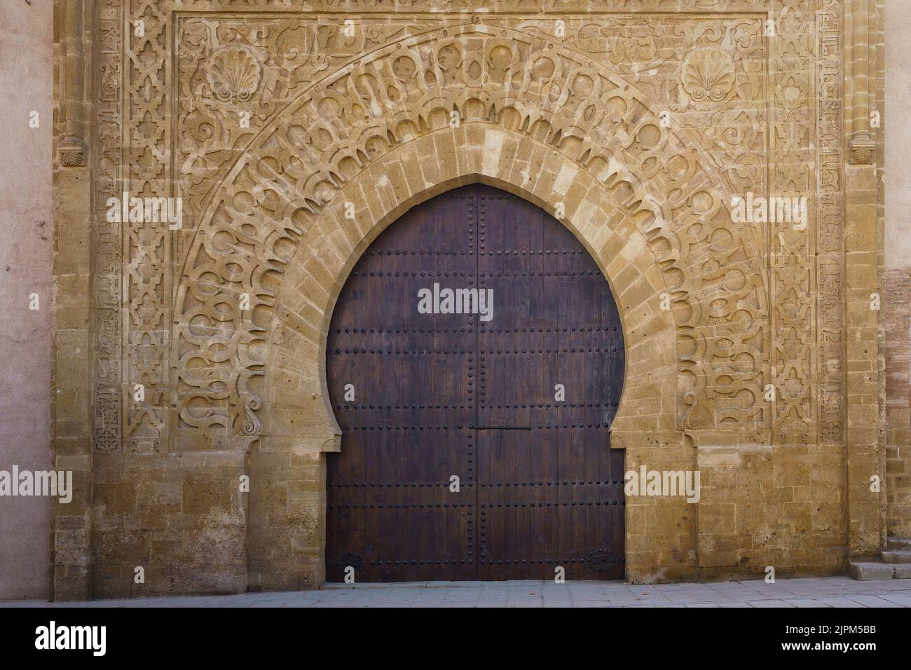 A gates of architectural building in Rabat Stock Photo - Alamy
