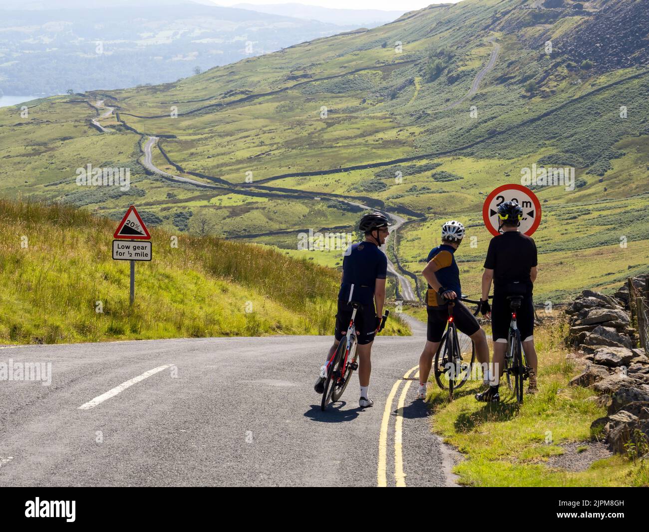 Kirkstone pass bicycle hi-res stock photography and images - Alamy
