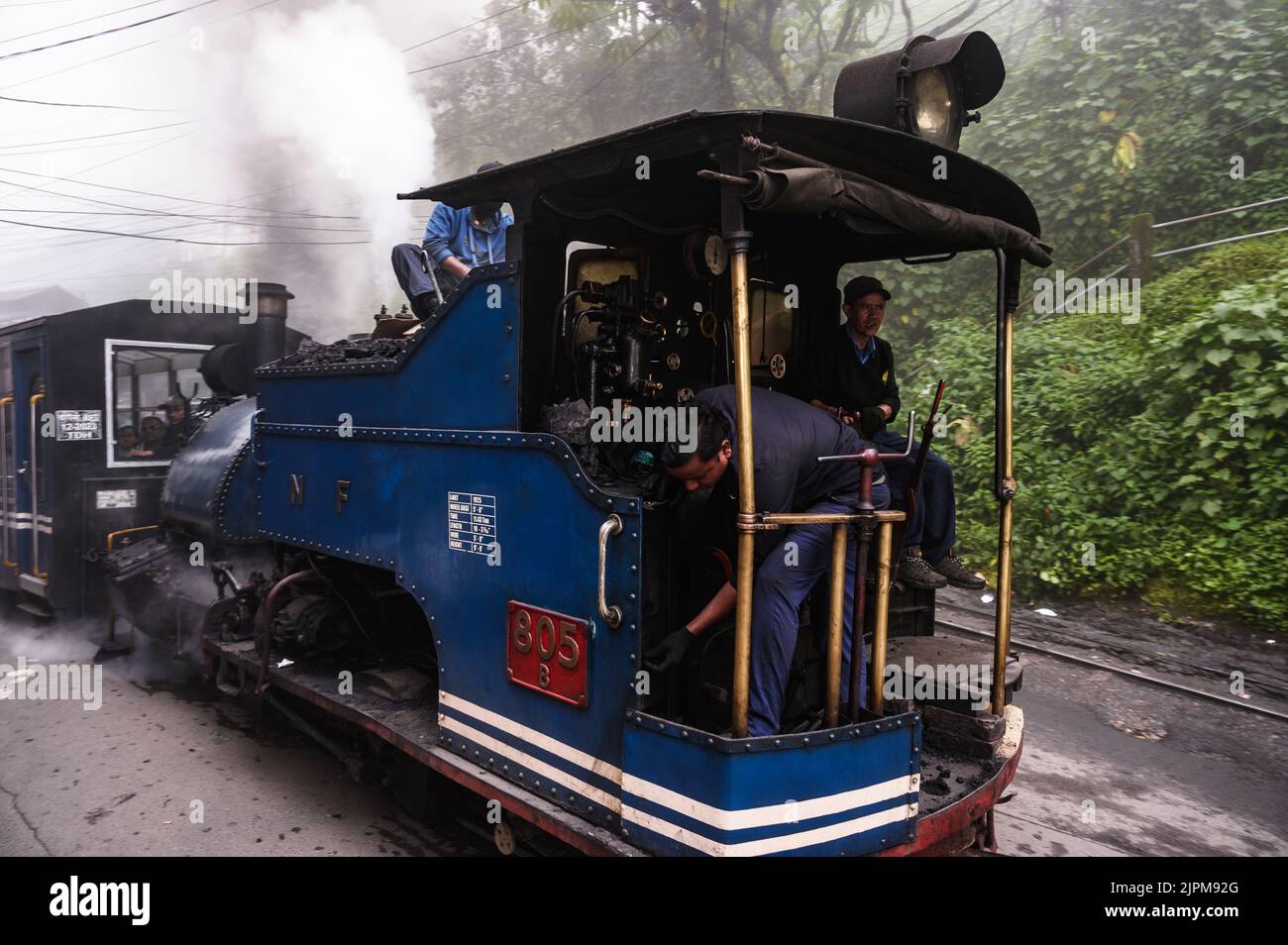 The Darjeeling Himalayan Railway, a UNESCO World Heritage Site, also