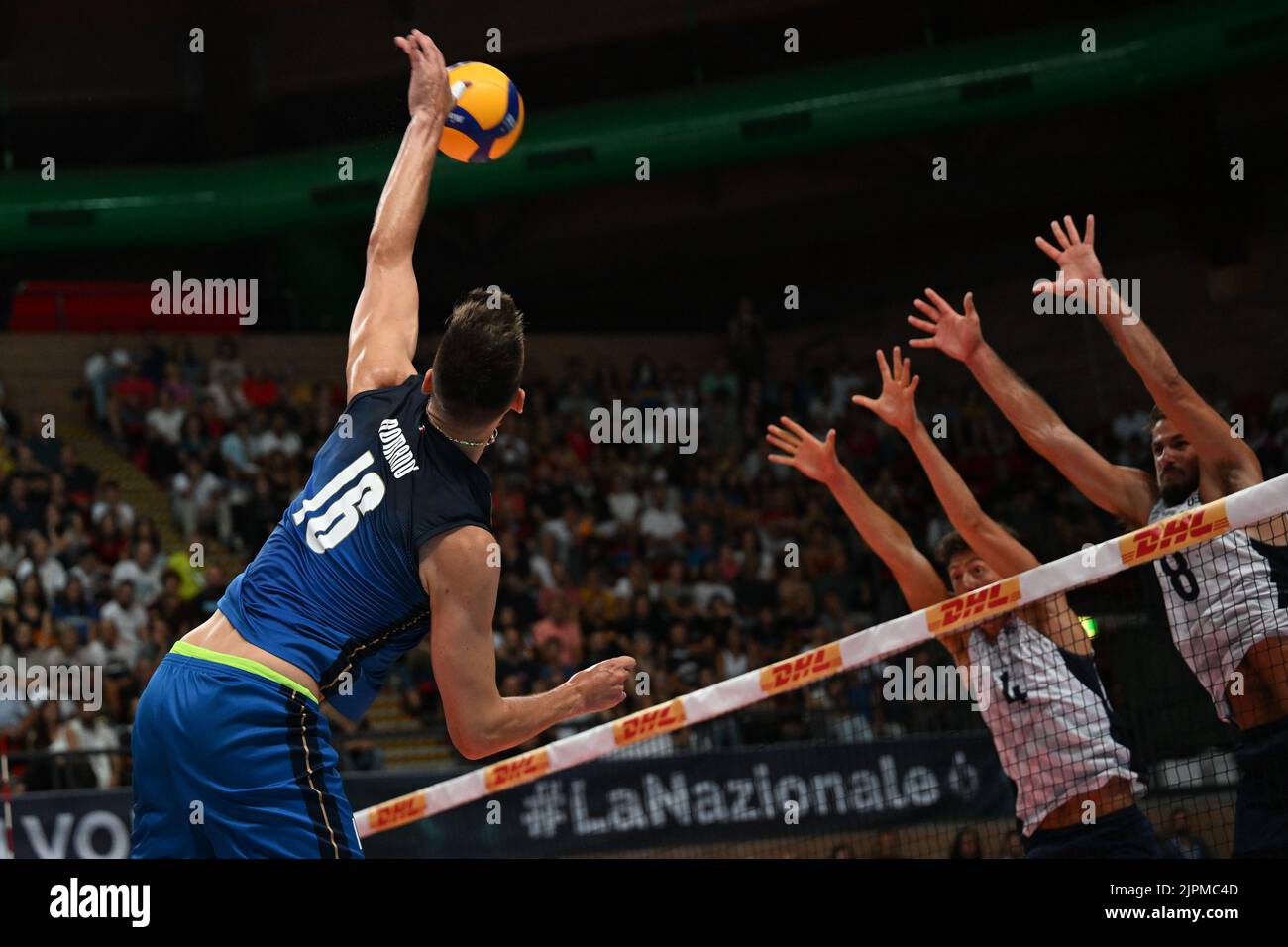 Cuneo, Italy. 18th Aug, 2022. Yuri Romano' (Italy) Jendryk II Jeffrey