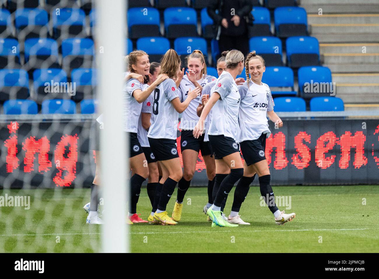 Hjorring, Denmark. 18th Aug, 2022. Lara Prasnikar (7) Of Eintracht 