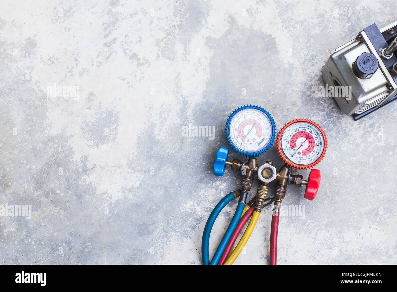 Tools for air conditioning repair and maintenance Stock Photo Alamy