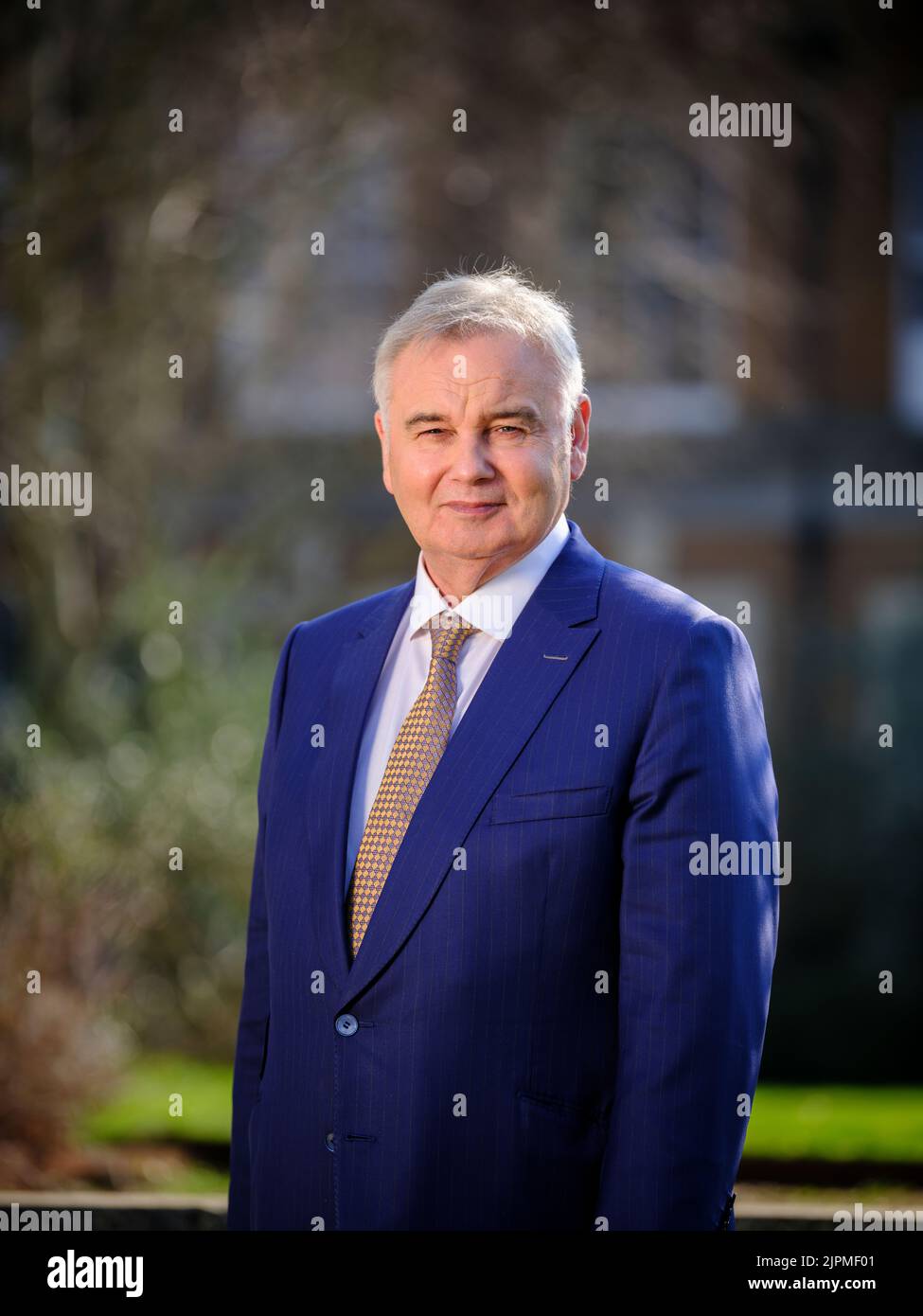 TV personality Eamon Holmes photographed at Oaklands Park Hotel, Weybridge Surrey, UK March 2022.Editorial Use Only. Picture by Jim Holden Stock Photo