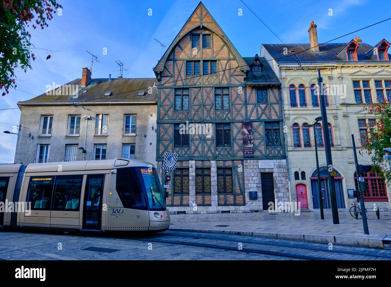 France, Loiret, Orleans, Jeanne d'Arc house Stock Photo Alamy
