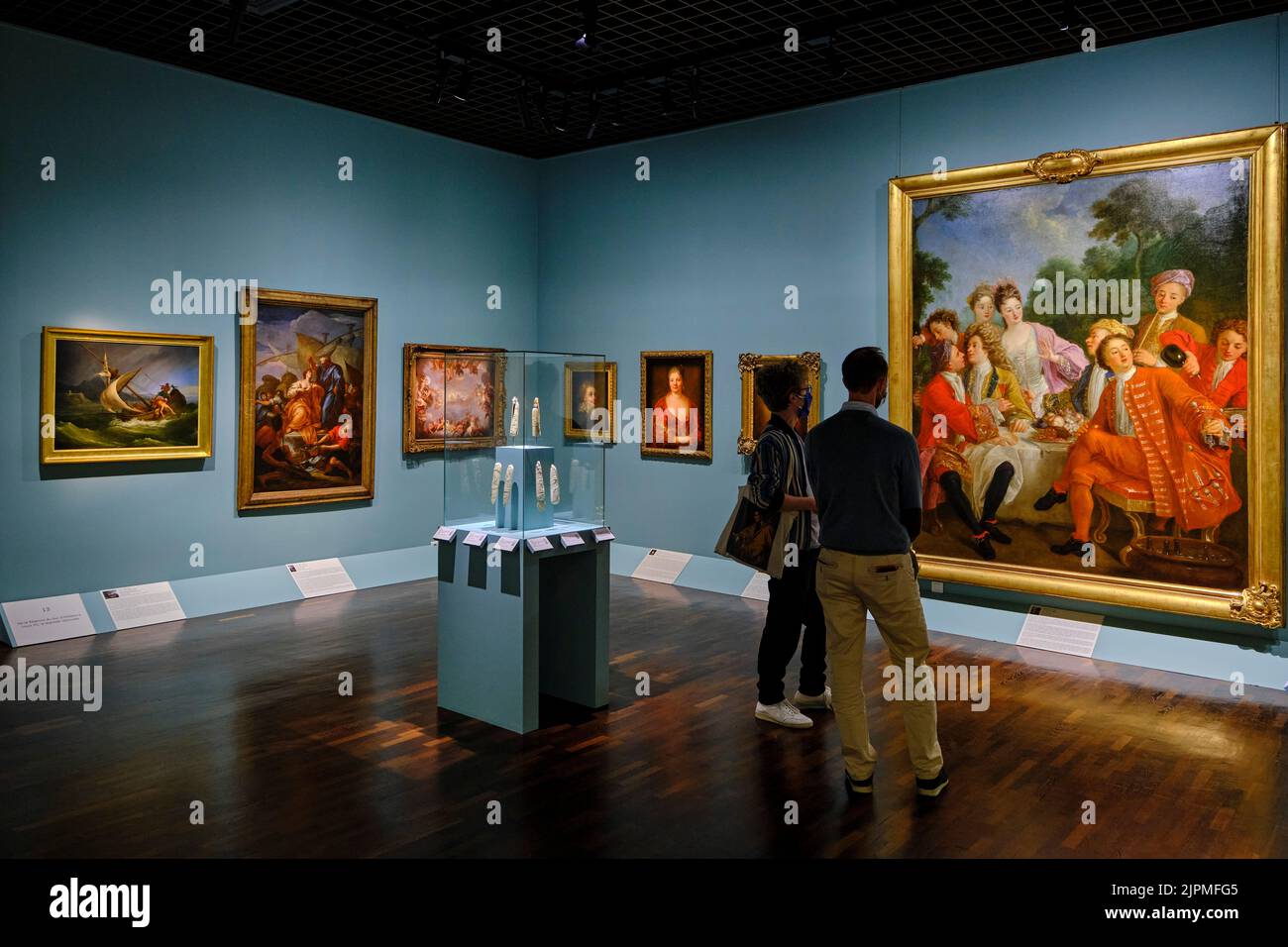 France, Loiret, Orleans, Beaux Art museum Stock Photo