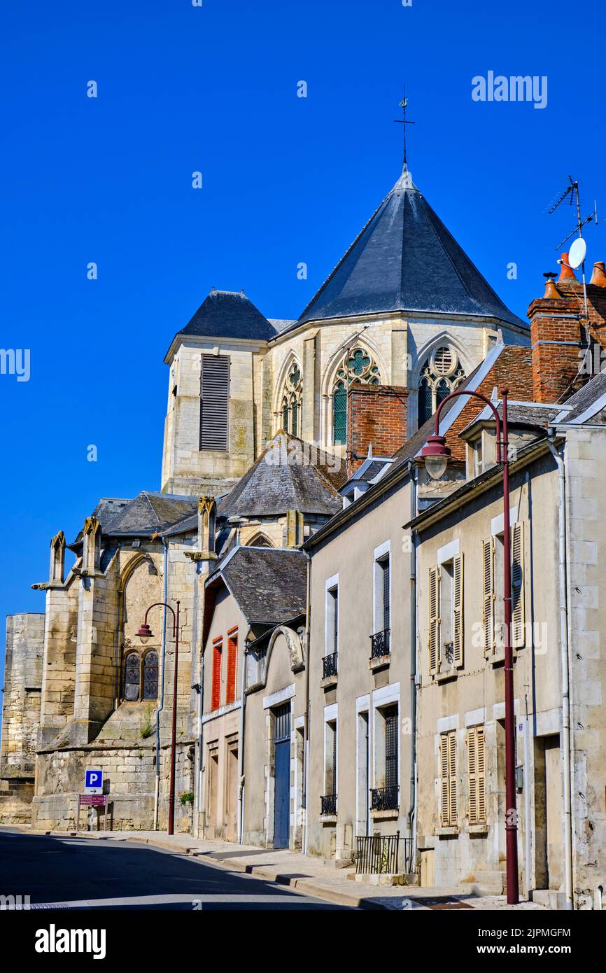 France, Centre-Val de Loire, Cher (18), the Berry, Saint-Satur Stock Photo