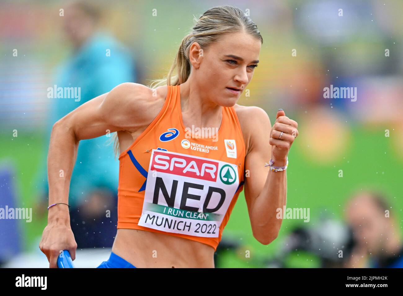 MUNCHEN, GERMANY - AUGUST 19: Lisanne de Witte of the Netherlands ...