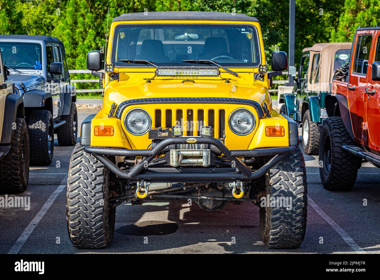 Pigeon TN August 25, 2017 Modified Jeep Wrangler Sport TJ