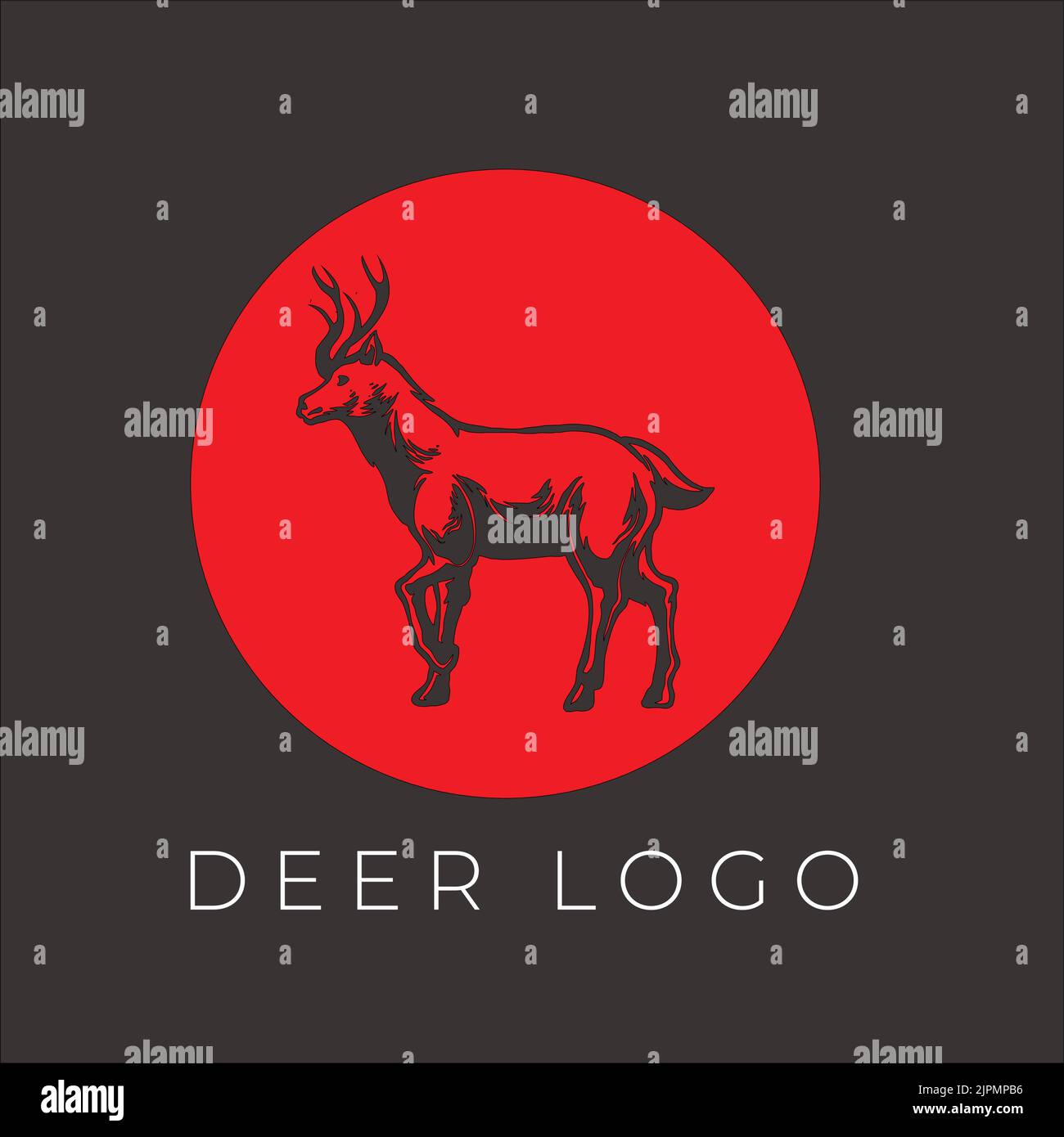 Deer Logo for all busniess Stock Vector Image & Art Alamy