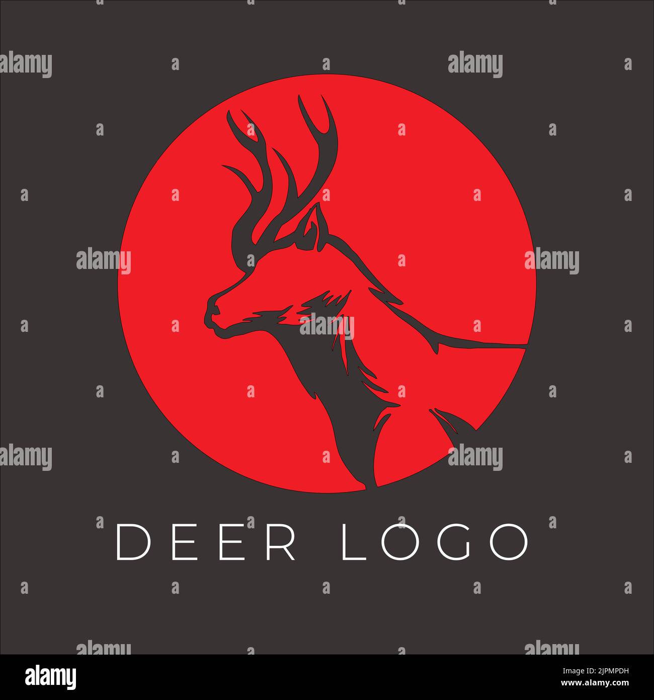 Deer Logo for all busniess Stock Vector Image & Art Alamy