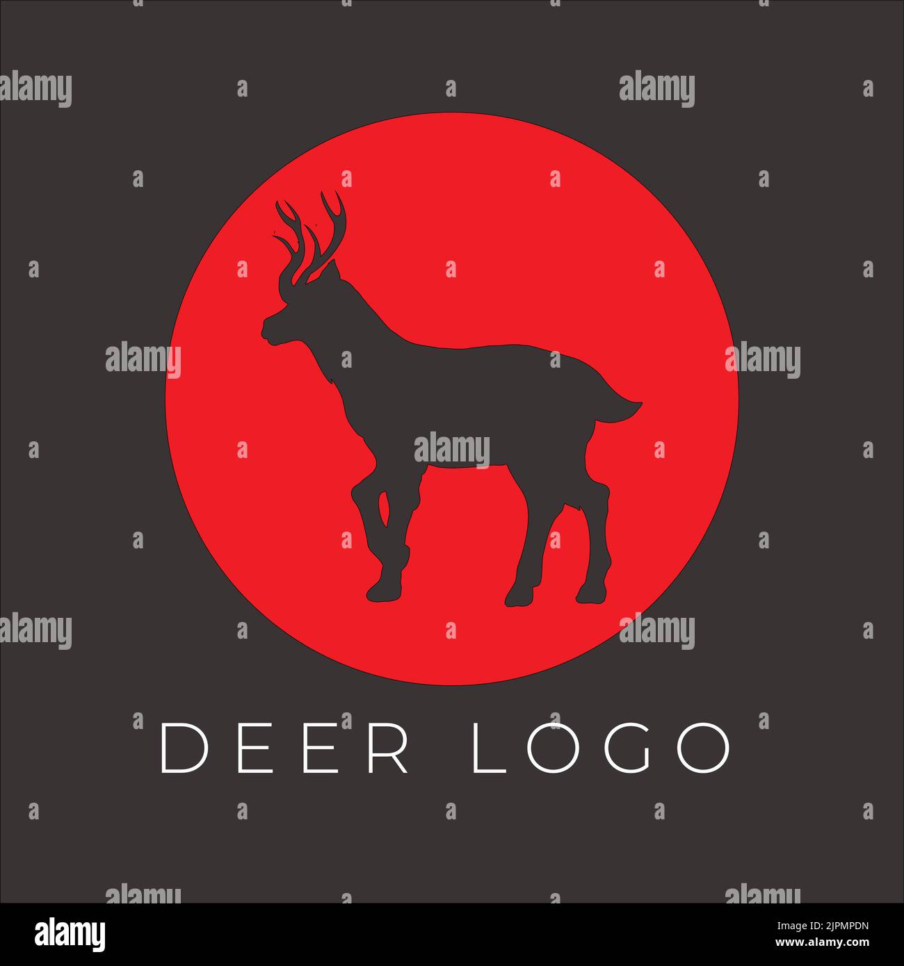 Deer Logo for all busniess Stock Vector Image & Art Alamy