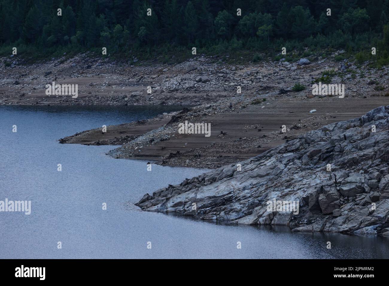 Haukeligrend 20220816.The Venemodammen is located north of Haukeligrend