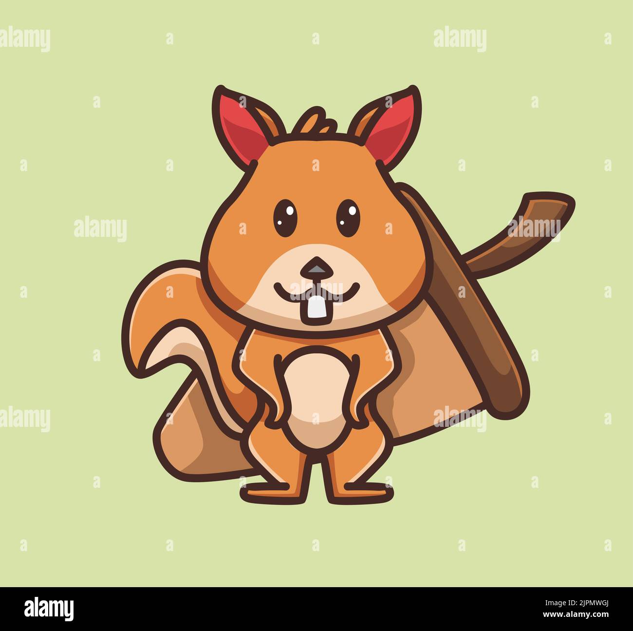 Squirrel With A Nut Stuffed Animal main image 0