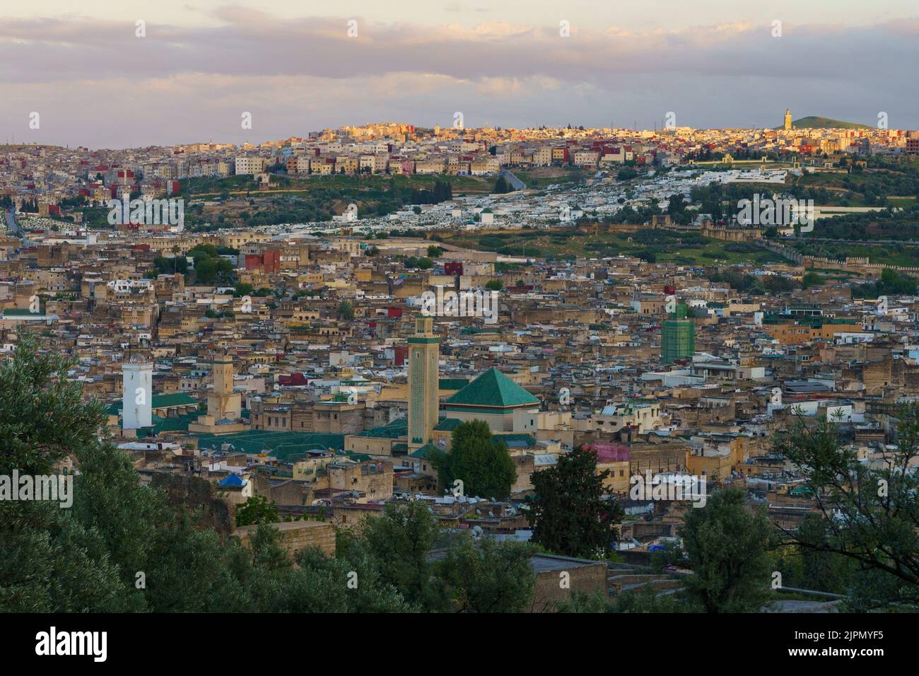 The old city of Fez in Morocco, Africa Stock Photo Alamy