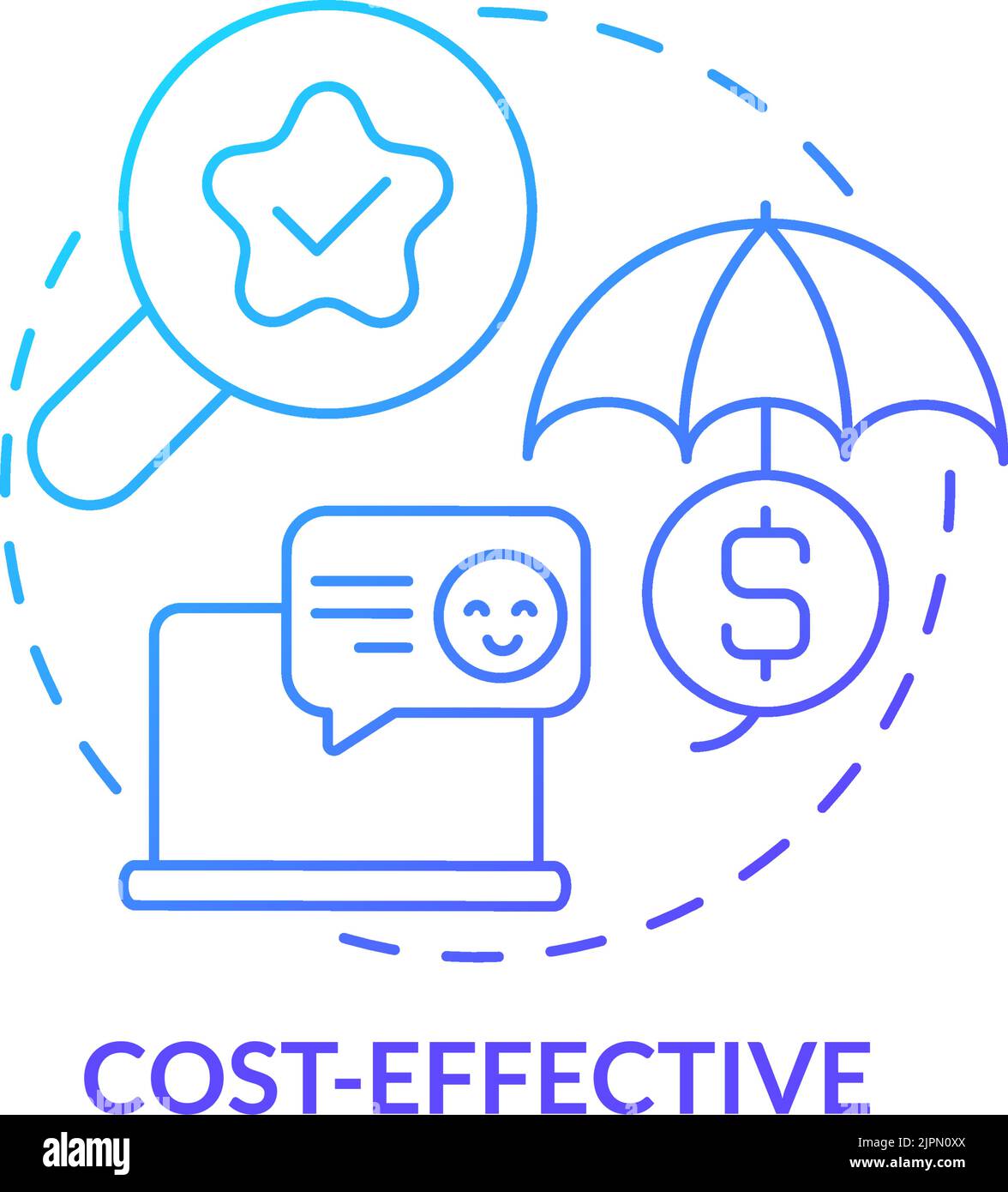 Effective brand advertisement Stock Vector Images - Alamy