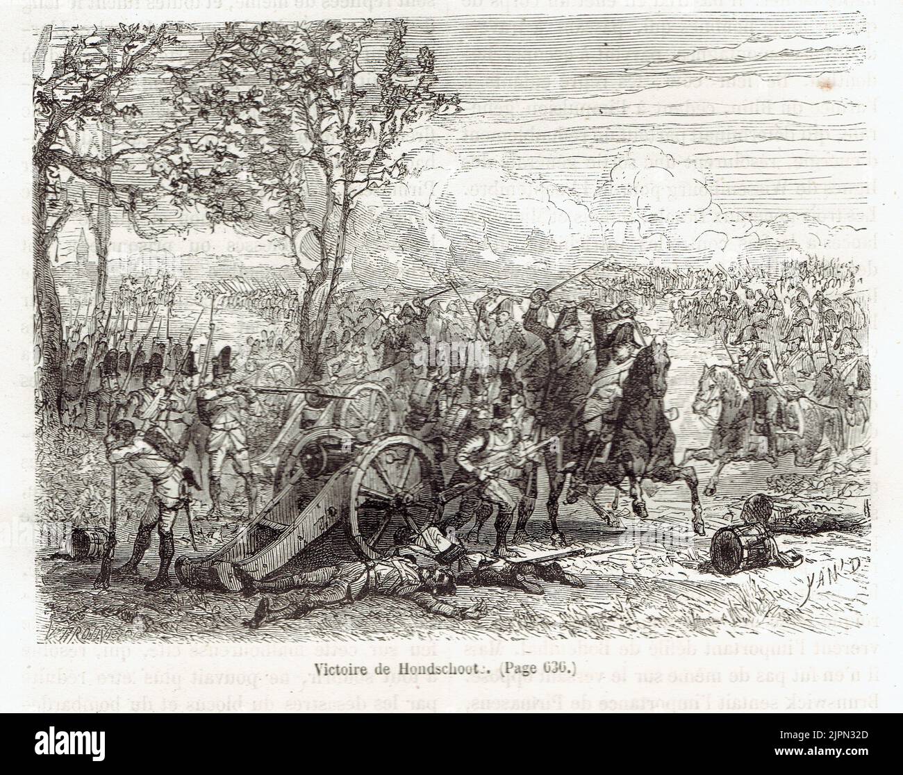 bataille de hondschoote 8 septembre 1793 Stock Photo Alamy