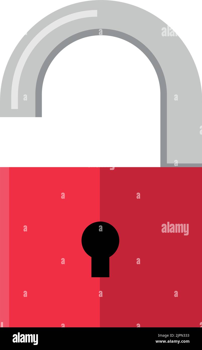 open padlock icon Stock Vector Image & Art - Alamy