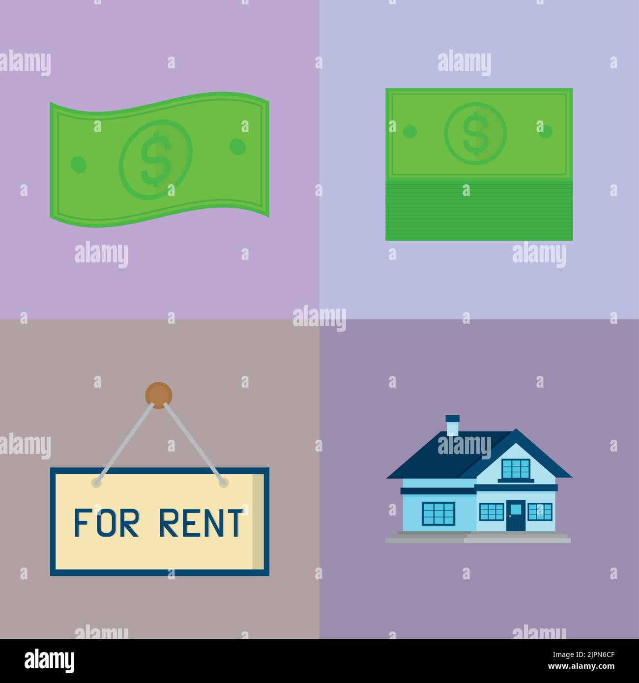 set of real estate Stock Vector Image & Art - Alamy