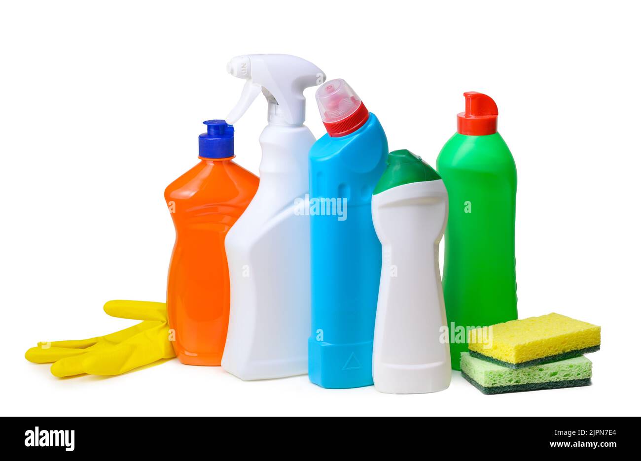 Household Cleaning Products Stock Photo - Alamy