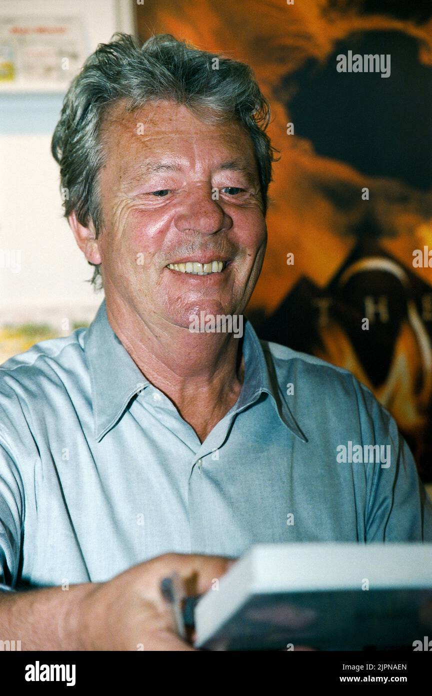 FILE PHOTO French cartoonist Jean-Jacques Sempe at the World Book Fair in Prague, Czech Republic, May 21, 1999. (CTK Photo/Lucie Tomkova) Stock Photo
