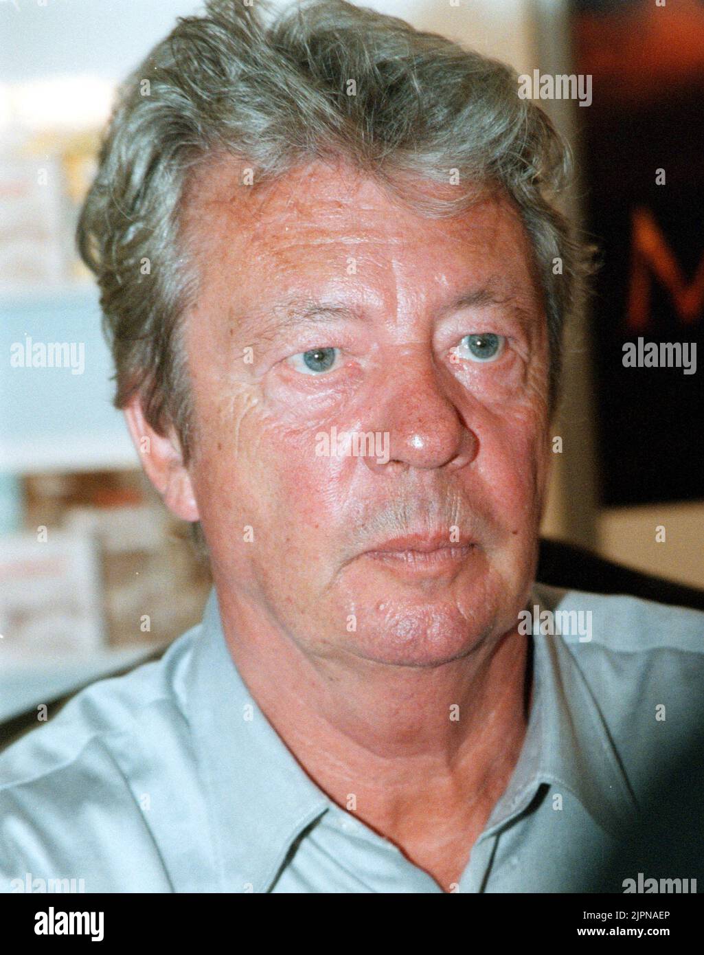 FILE PHOTO French cartoonist Jean-Jacques Sempe at the World Book Fair in Prague, Czech Republic, May 21, 1999. (CTK Photo/Lucie Tomkova) Stock Photo